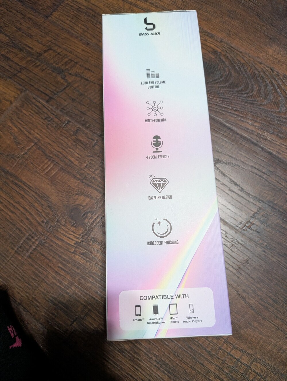 Bling Bluetooth Karaoke Microphone - Iridescent - Picture 5 of 7